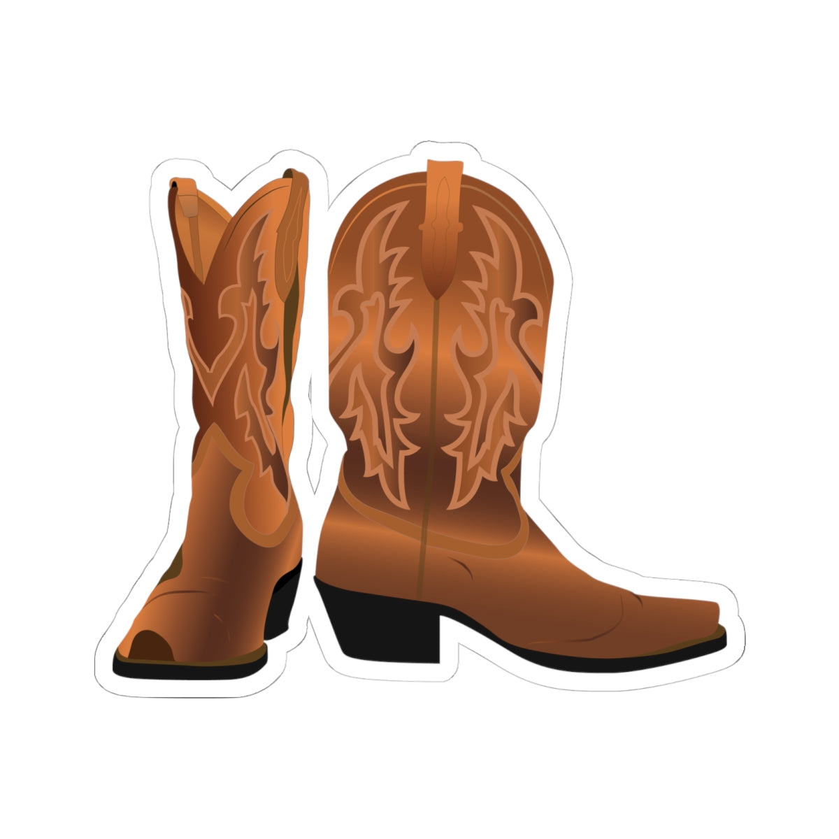 Kiss-Cut Stickers - Rodeo - Cowboy Boots