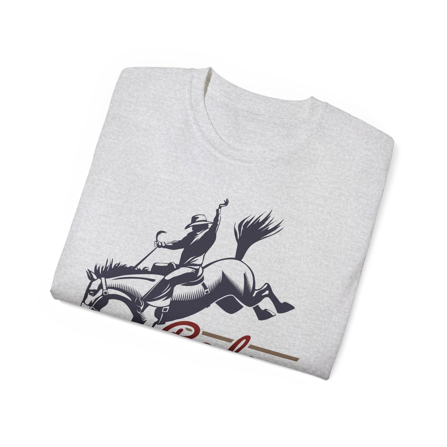 Unisex Ultra Cotton Tee - Western Cowboy - Rodeo Club