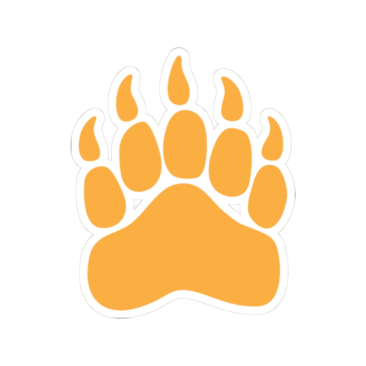 Kiss-Cut Stickers - Bear Paw