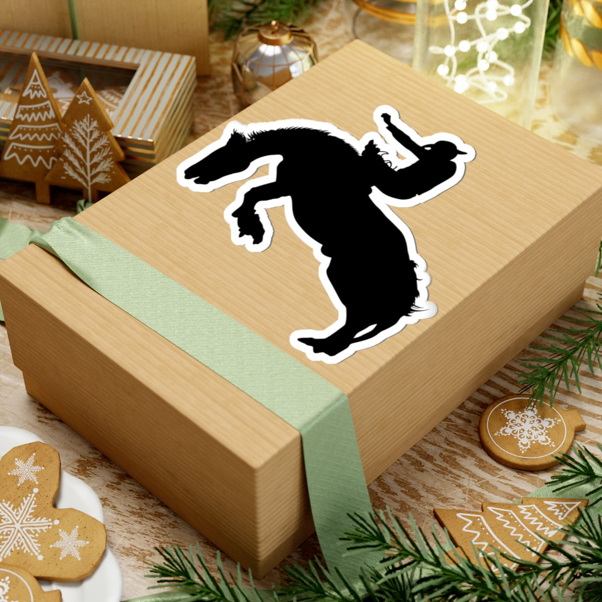 Kiss-Cut Stickers - Augusta - Rodeo - Silhouette