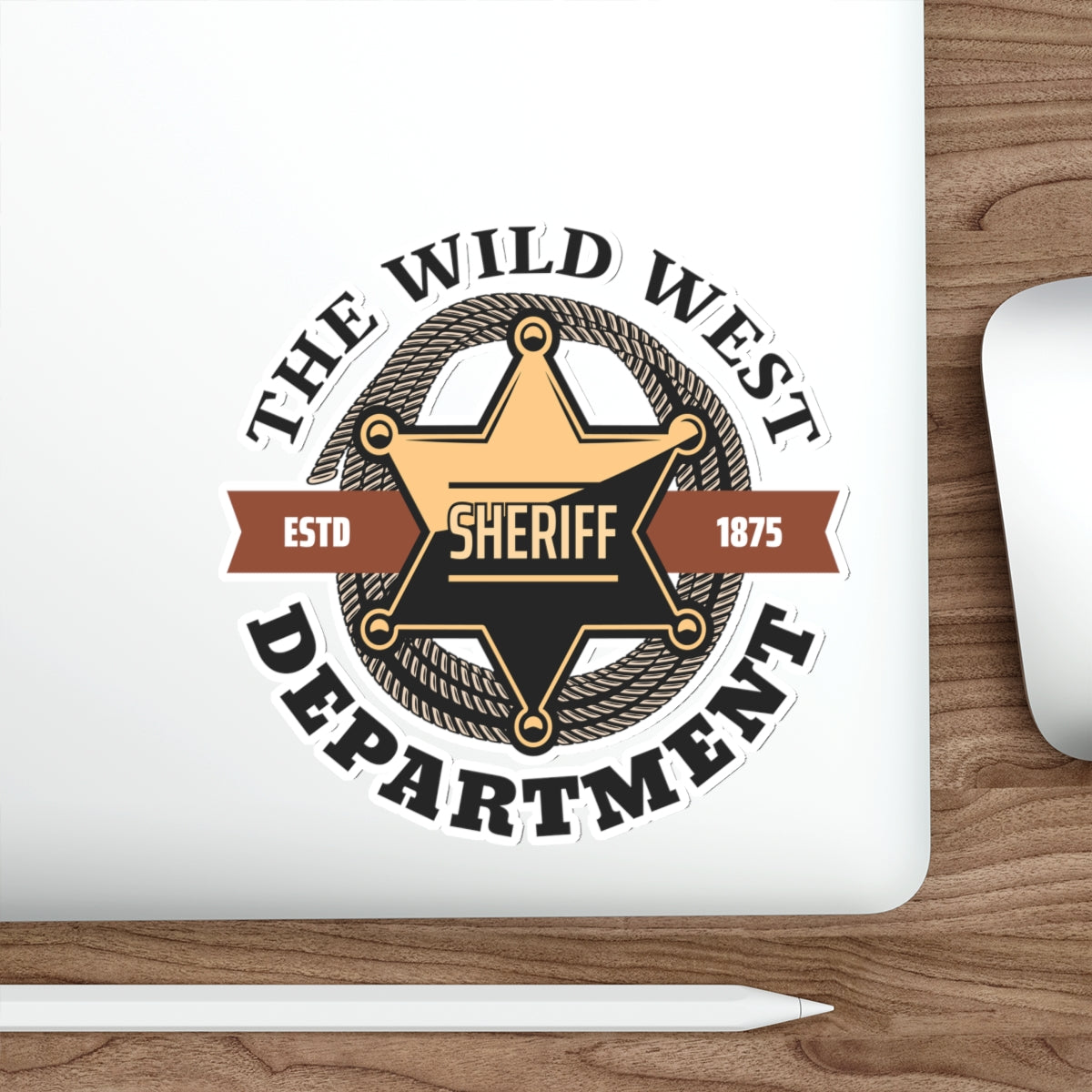 Die-cut stickers - Sheriff Depart