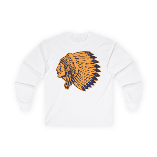 Unisex Ultra Cotton Long Sleeve Tee - Indian Chief