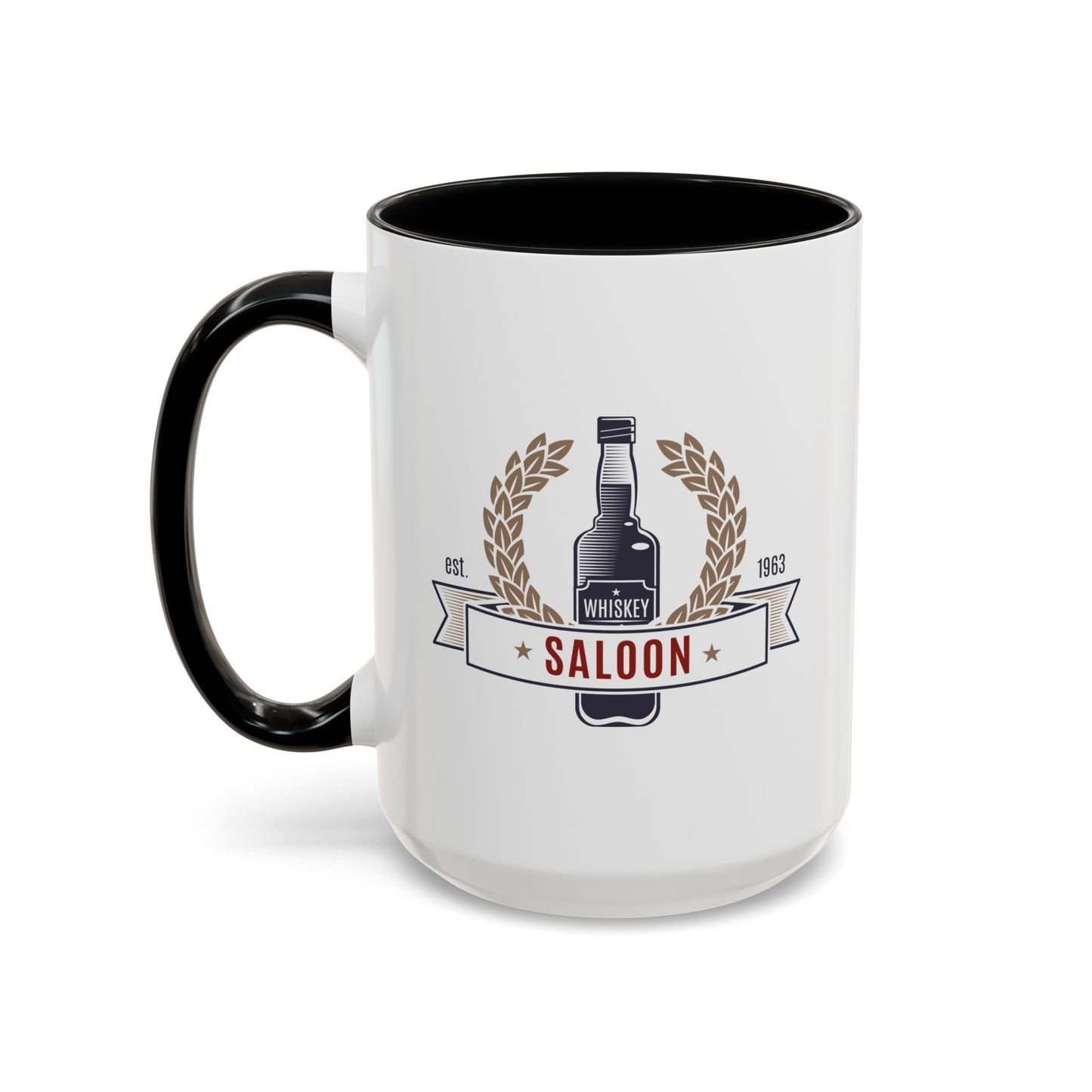 Accent Coffee Mug (11, 15oz) - Saloon - Whiskey