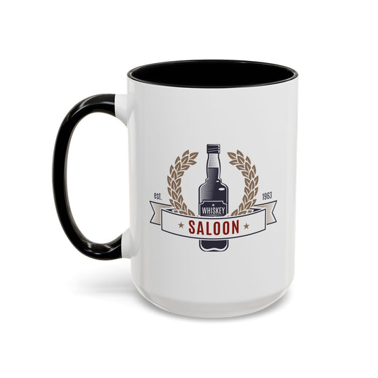 Accent Coffee Mug (11, 15oz) - Saloon - Whiskey