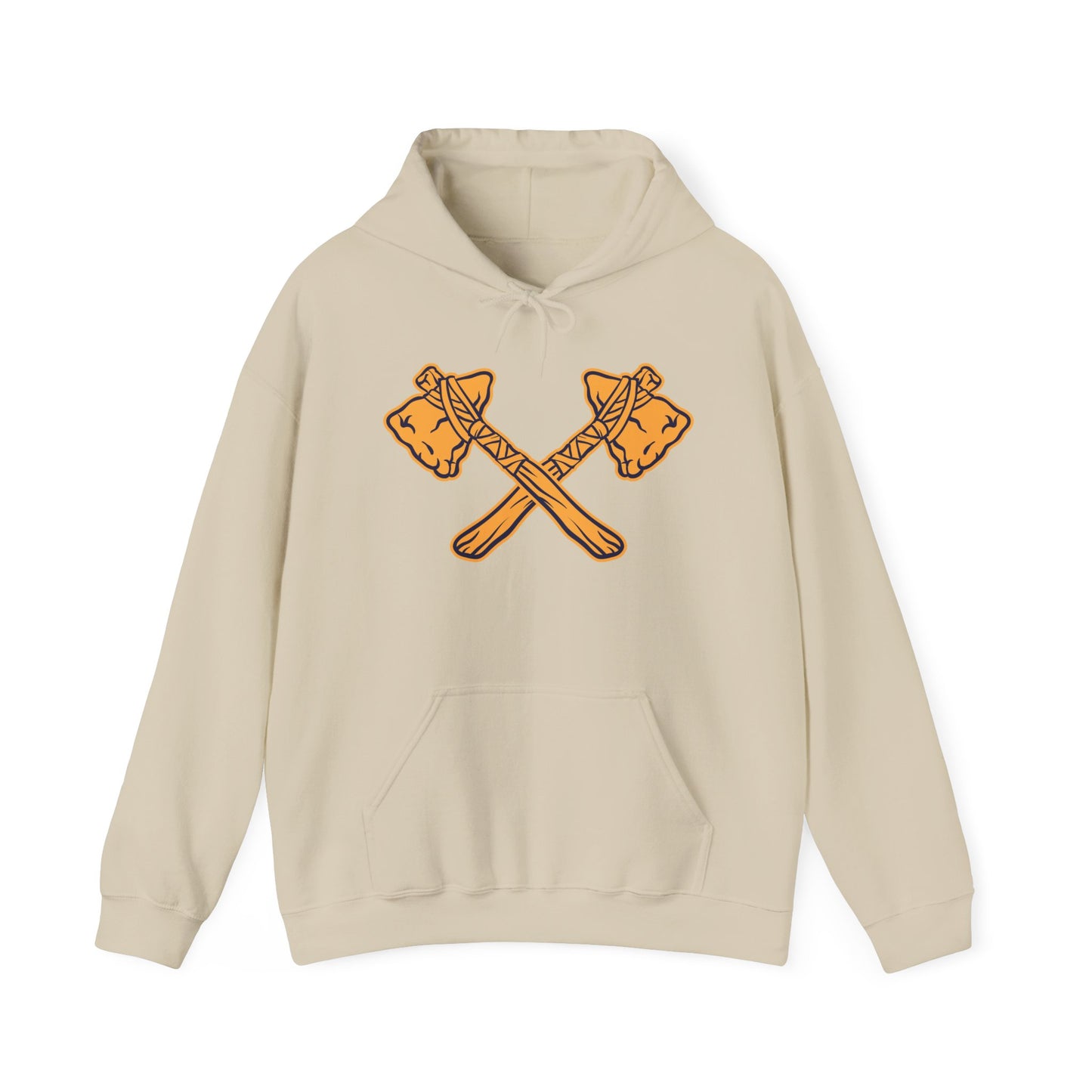 Unisex Hoodie - Crossed Tomahawks