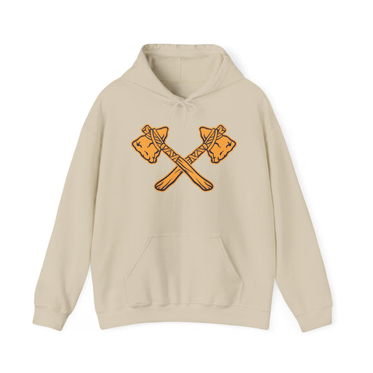 Unisex Hoodie - Crossed Tomahawks