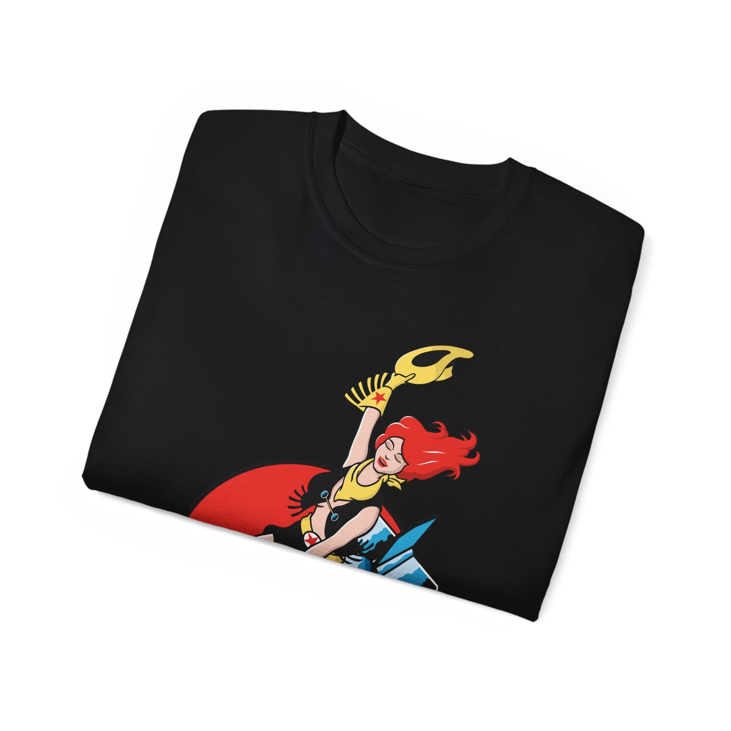 Unisex Ultra Cotton Tee - Atomic Cowgirl