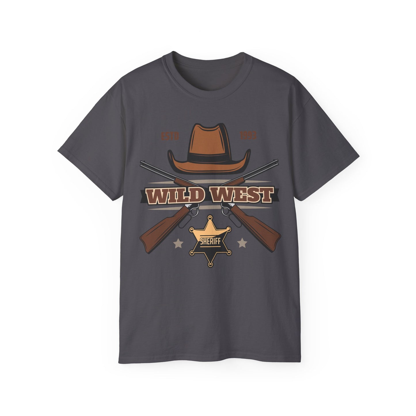 Unisex Ultra Cotton Tee - Wild West - Sheriff