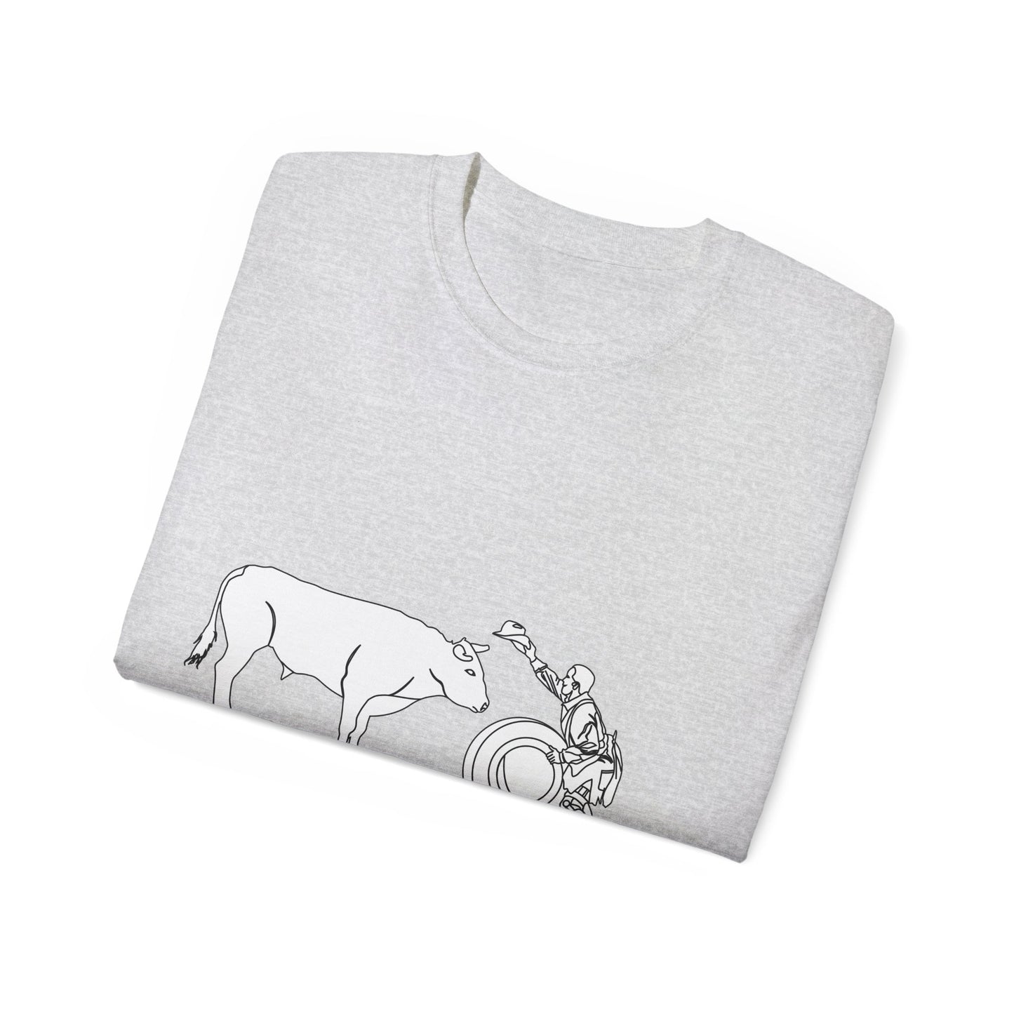 Unisex Ultra Cotton Tee - Clown and Bull - LA