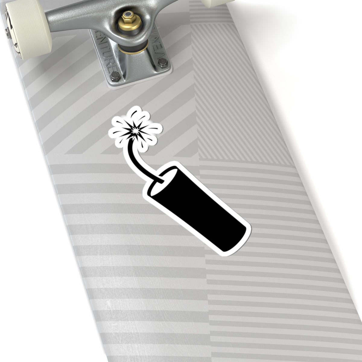 Kiss-Cut Stickers - Dynamite Stick w Burng Fuse X 300