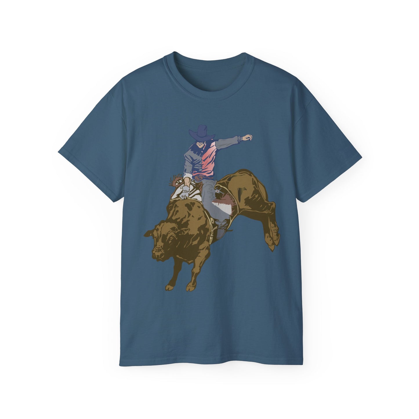 Unisex Ultra Cotton Tee - Cowboy - Rodeo