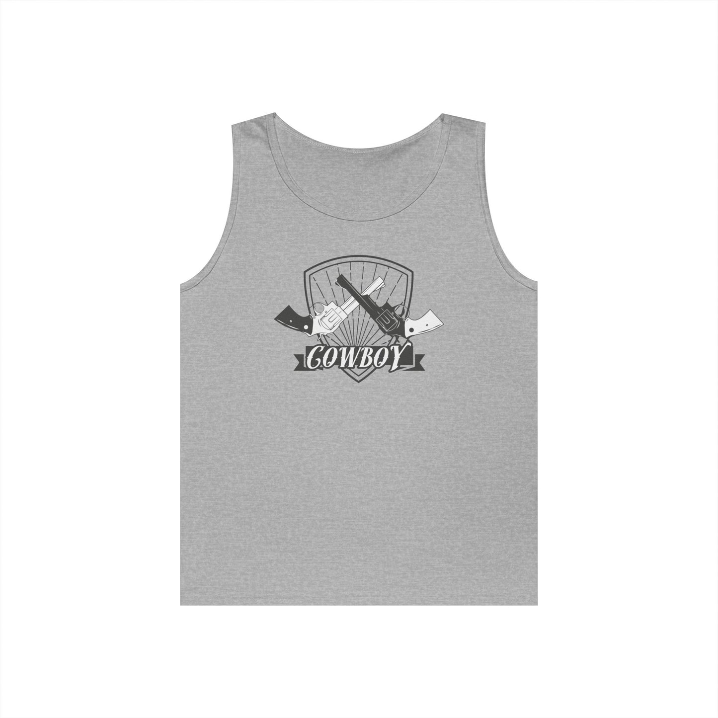 Unisex Heavy Cotton Tank Top - Cowboy Rifles