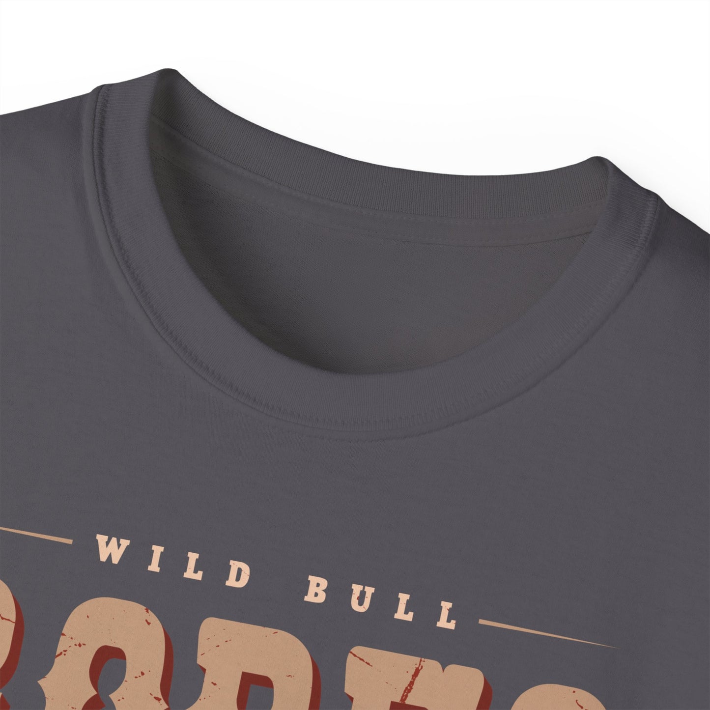 Western Rodeo Cowboy Tee - Fun Casual Shirt for Rodeo Fans, Gift for Country Lovers, Festival Outfit, Everyday Wear, Rodeo Apparel - American Tradition Wild Bull Rodeo Show - Wild West Cowboy, Texas