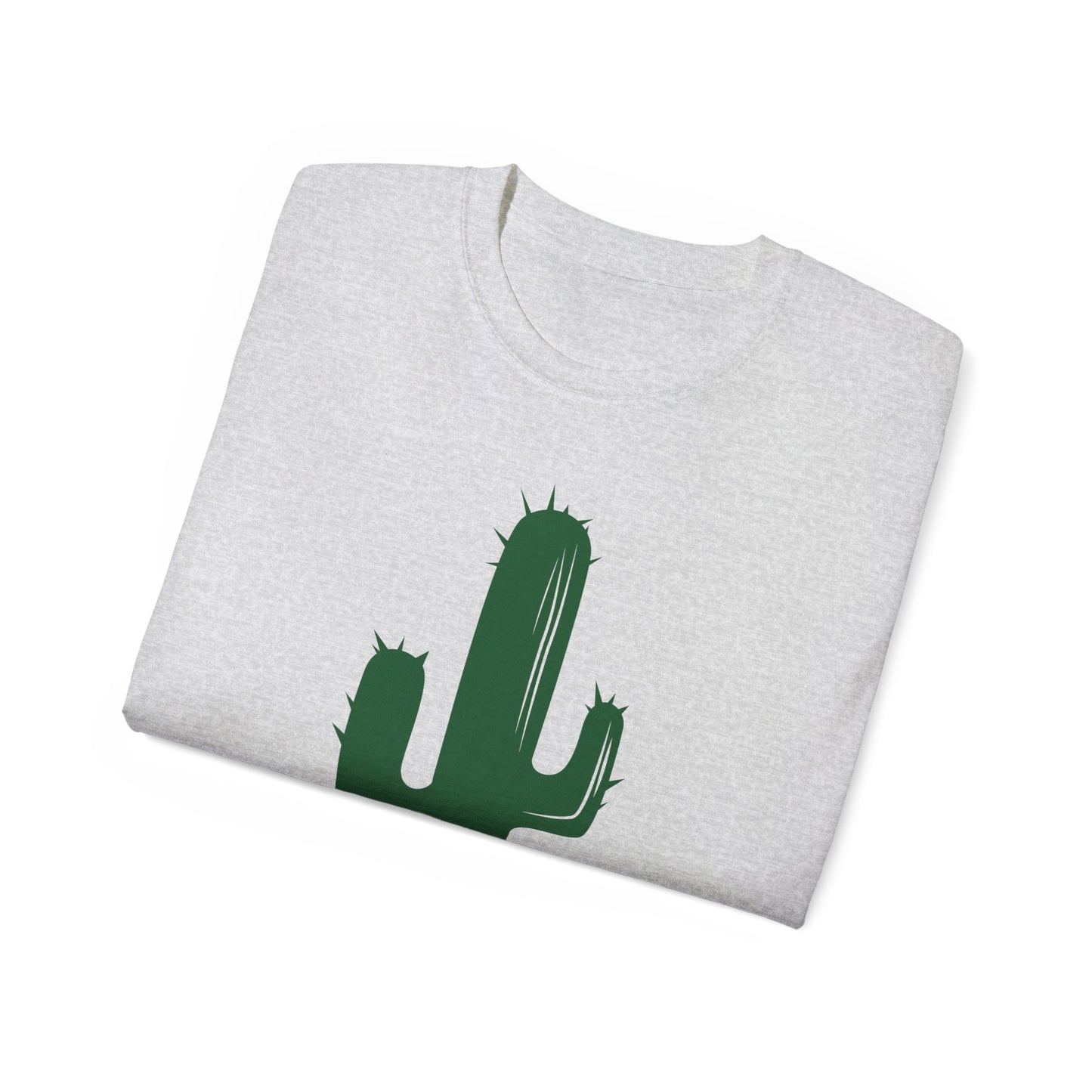 Unisex Ultra Cotton Tee - Green Western Cactus X 300