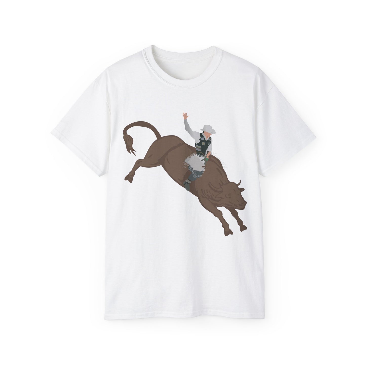 Unisex Ultra Cotton Tee - Cowboy - V2