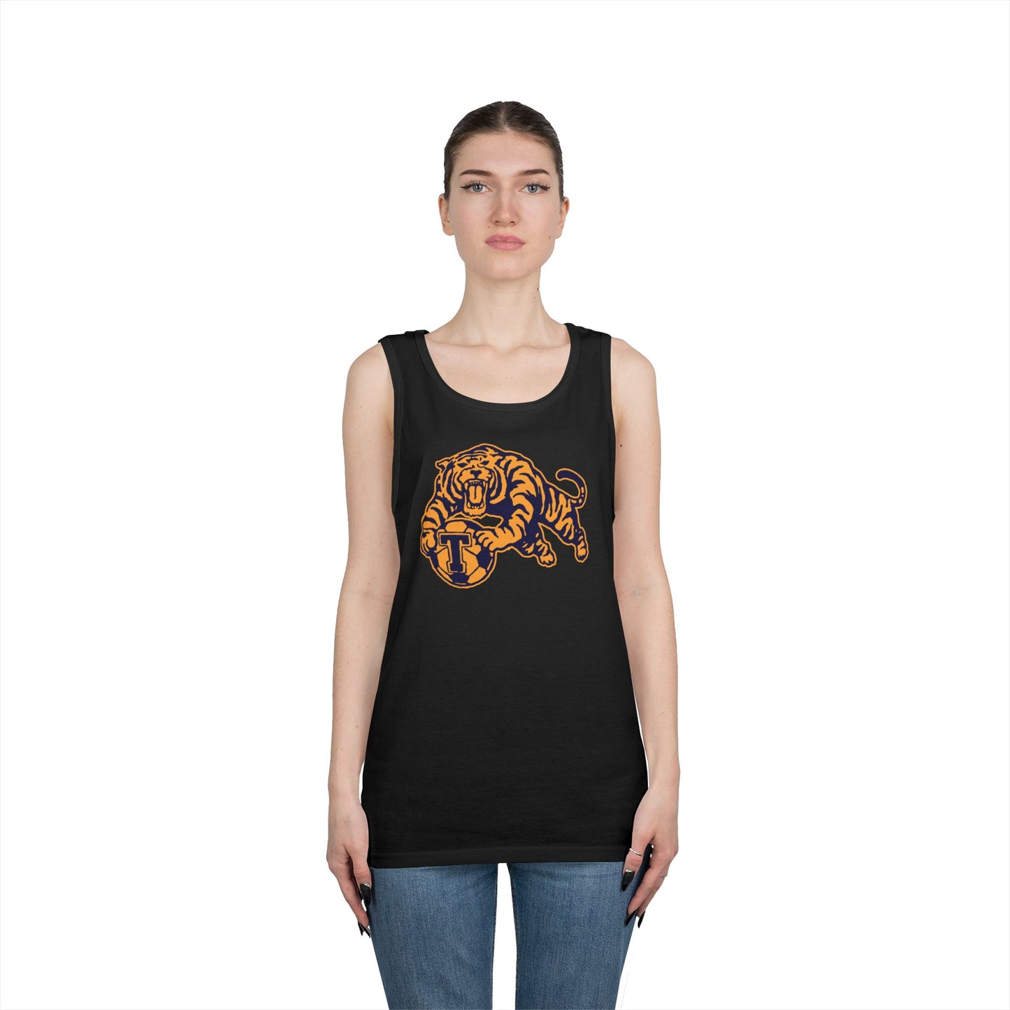 Unisex Heavy Cotton Tank Top - Tiger