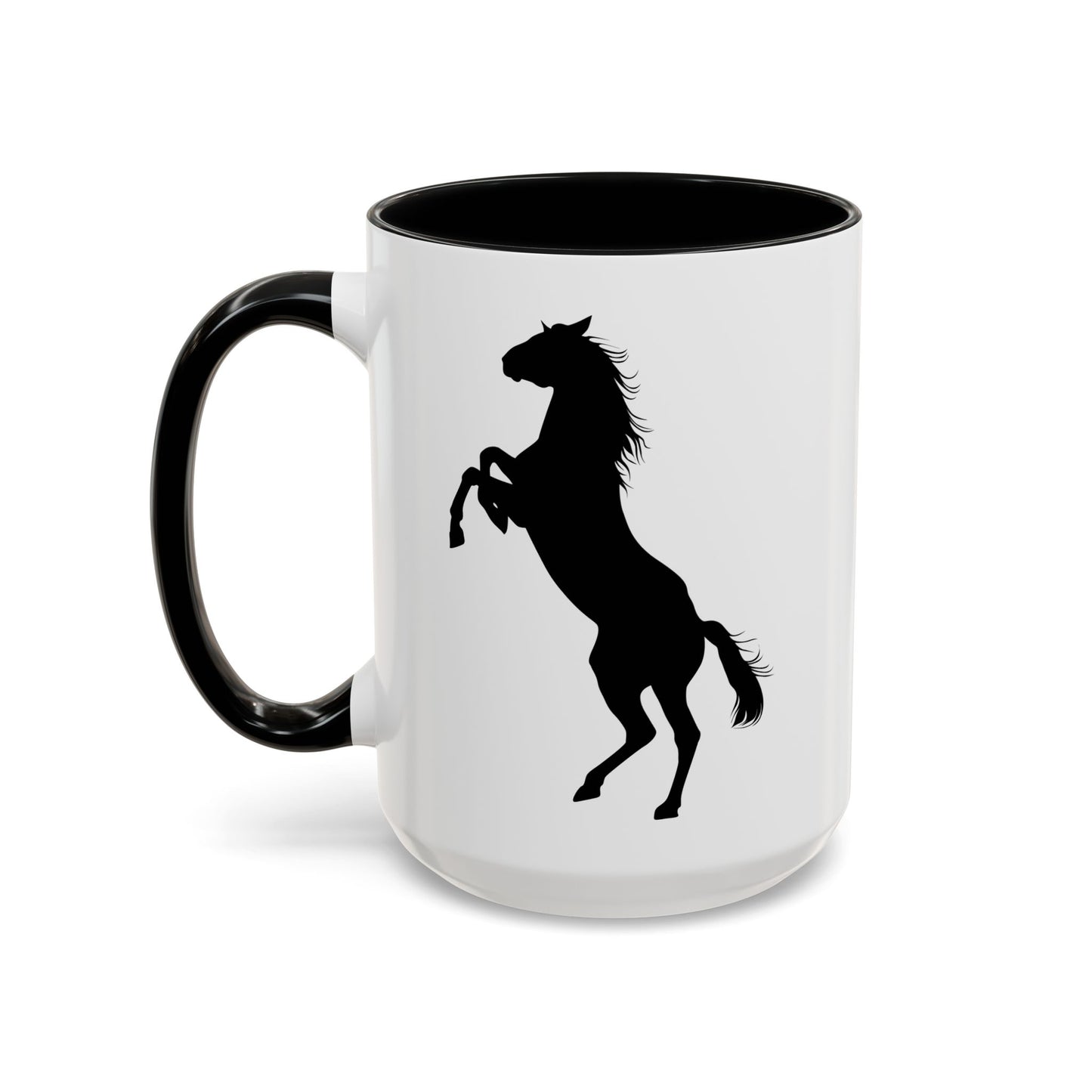 Accent Coffee Mug (11, 15oz) - Wild Horse - Standing 2 Feet X 300
