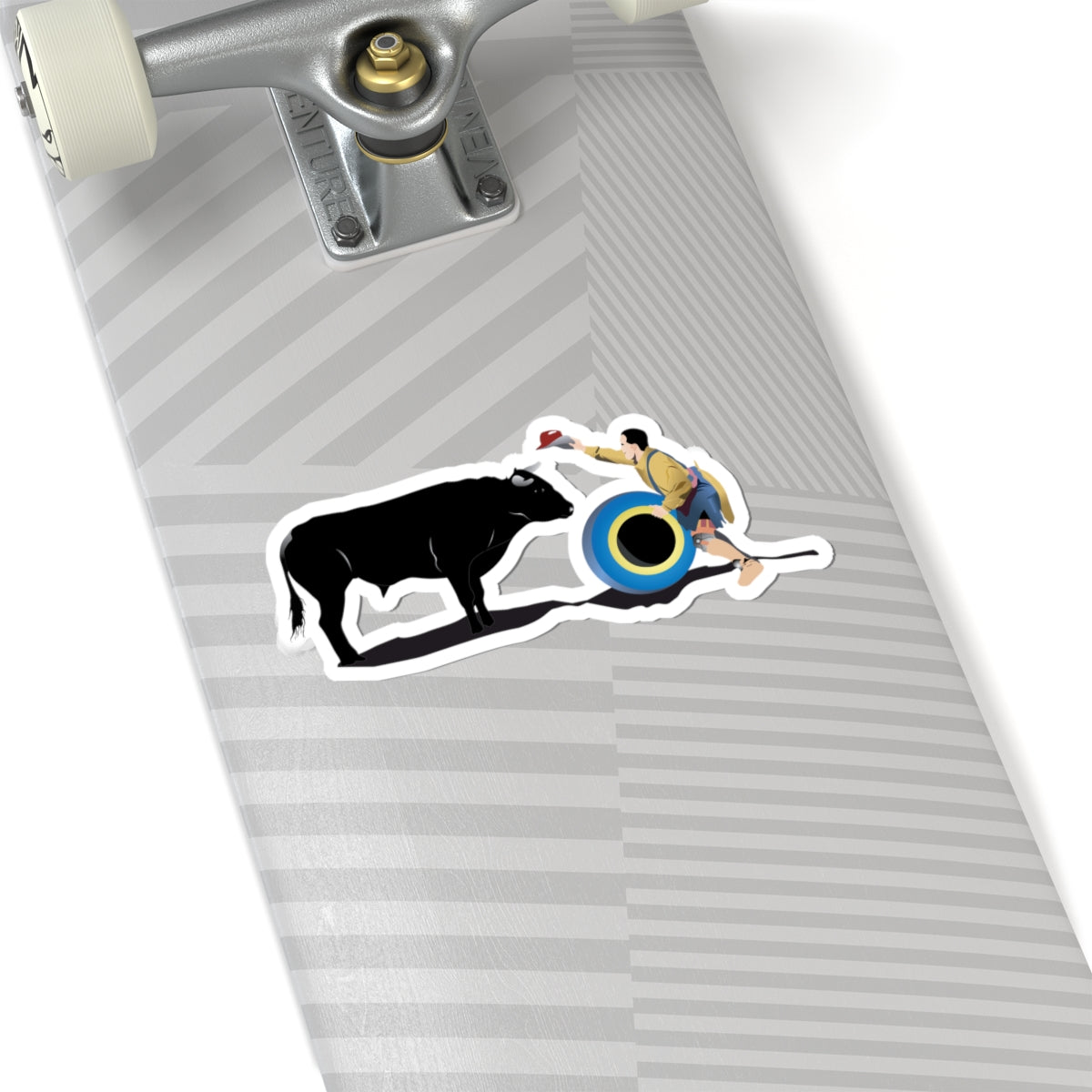 Kiss-Cut Stickers - Clown and Bull