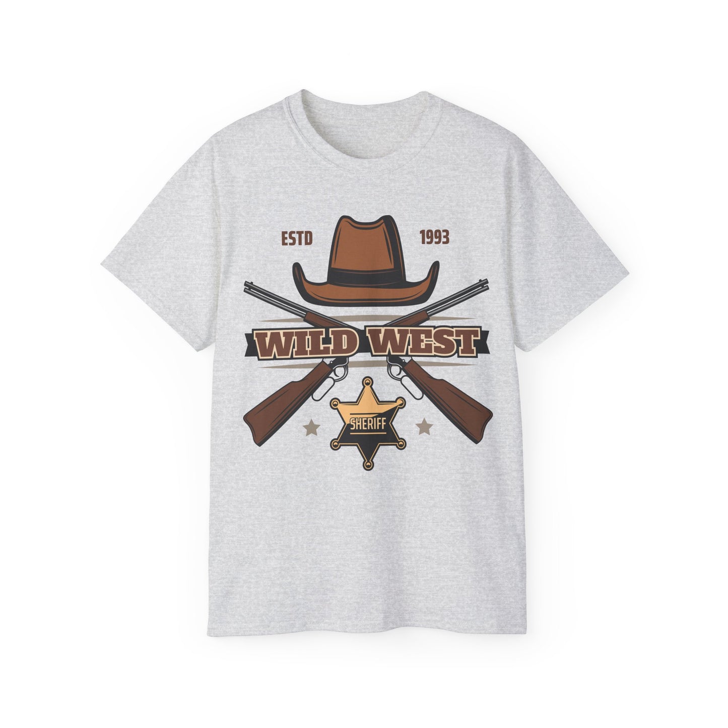 Unisex Ultra Cotton Tee - Wild West - Sheriff