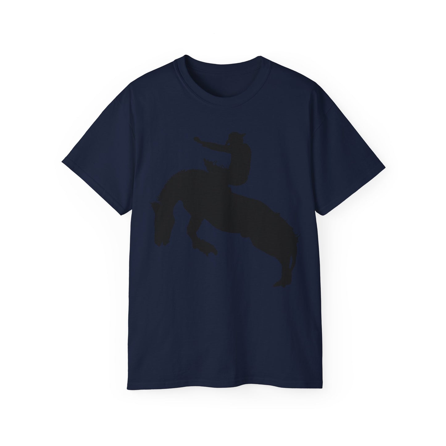Unisex Ultra Cotton Tee - Augusta - Rodeo - Silhouette
