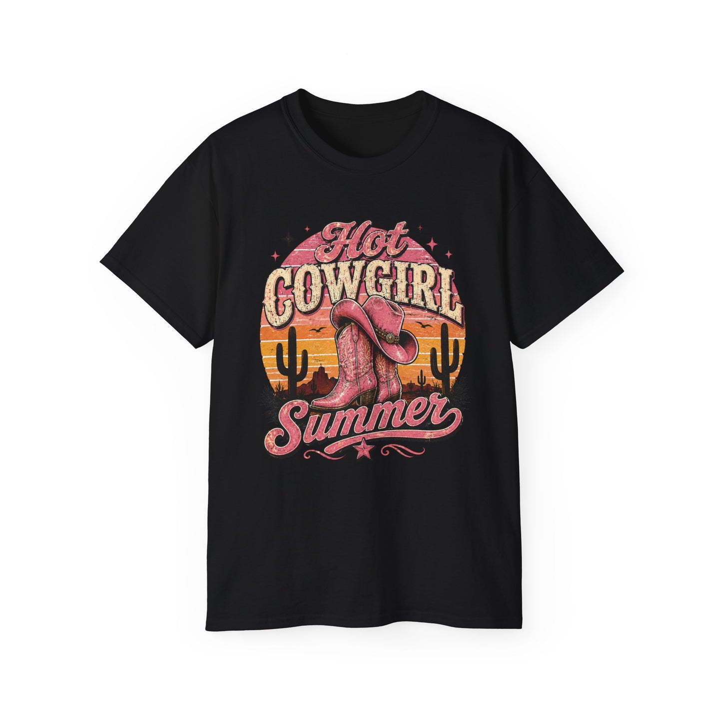 T-Shirt - Hot Cowgirl Summer