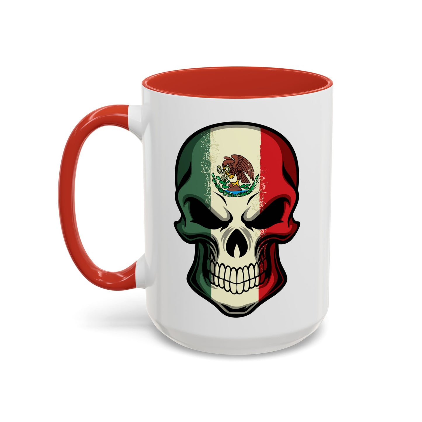 Accent Coffee Mug (11, 15oz) - Mexican Skull