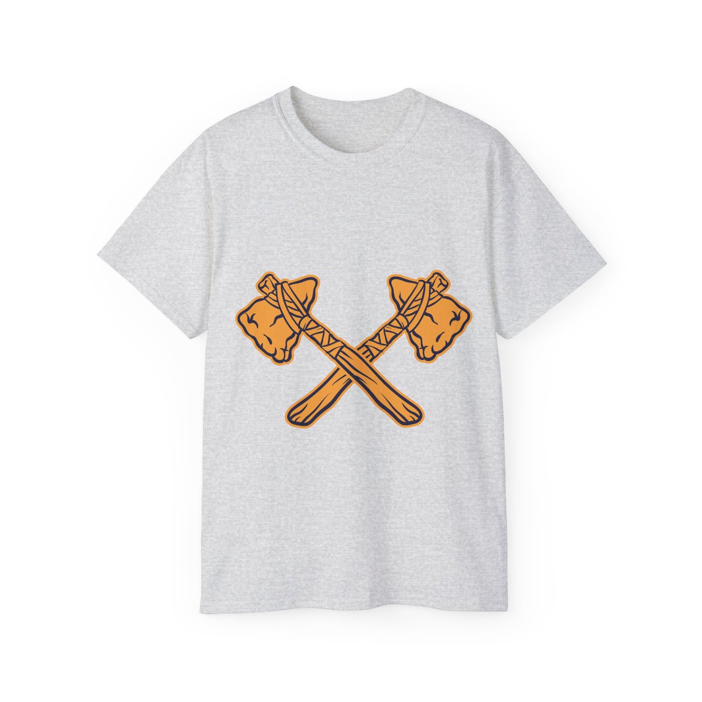 Unisex Ultra Cotton Tee - Crossed Tomahawks