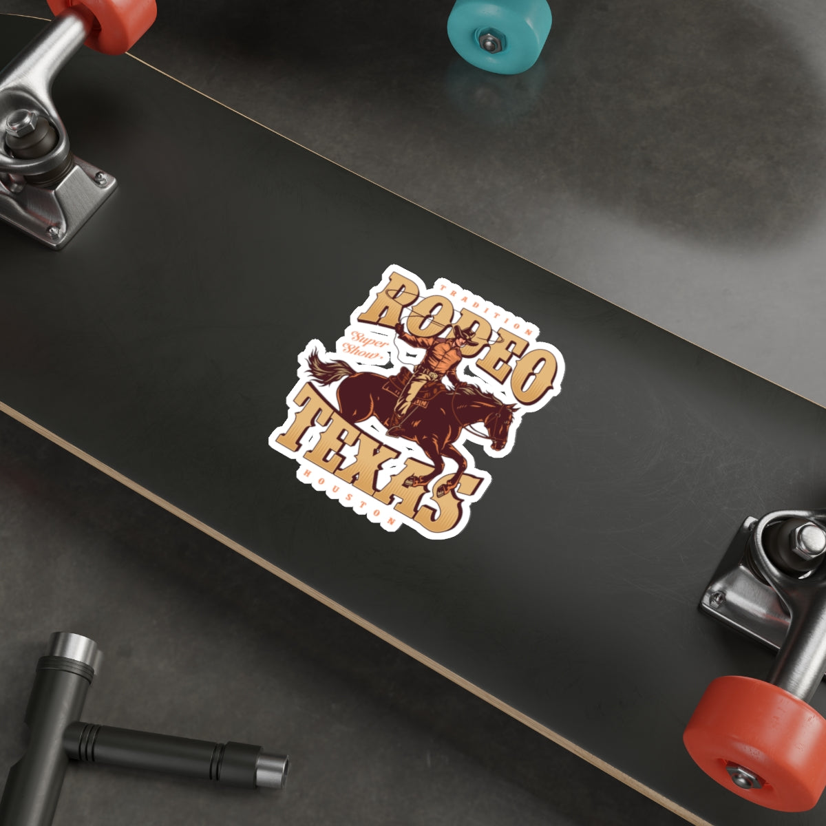 Die-cut stickers - Tradition Rodeo Super Show - Houston, Texas