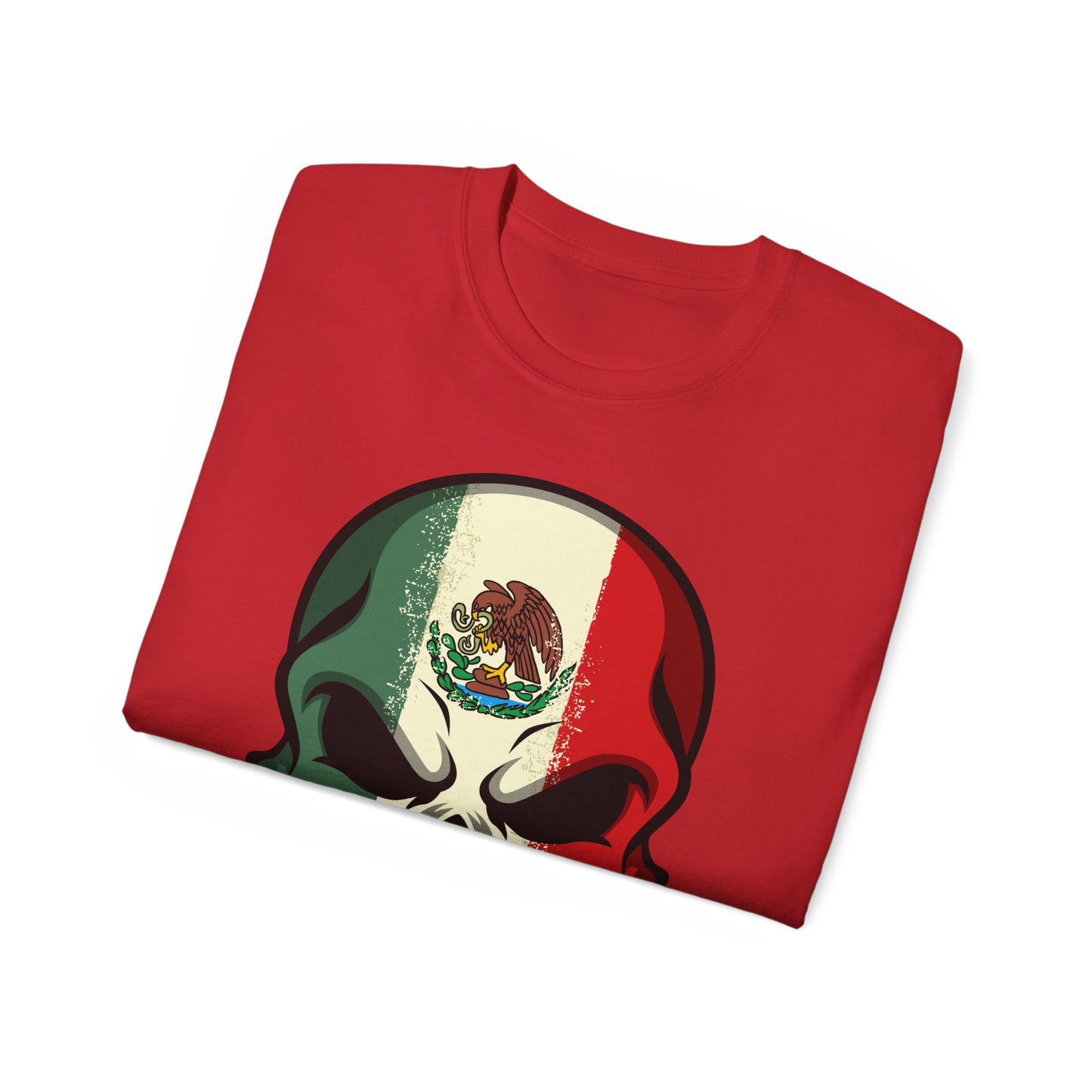 Unisex Ultra Cotton Tee - Mexican Skull