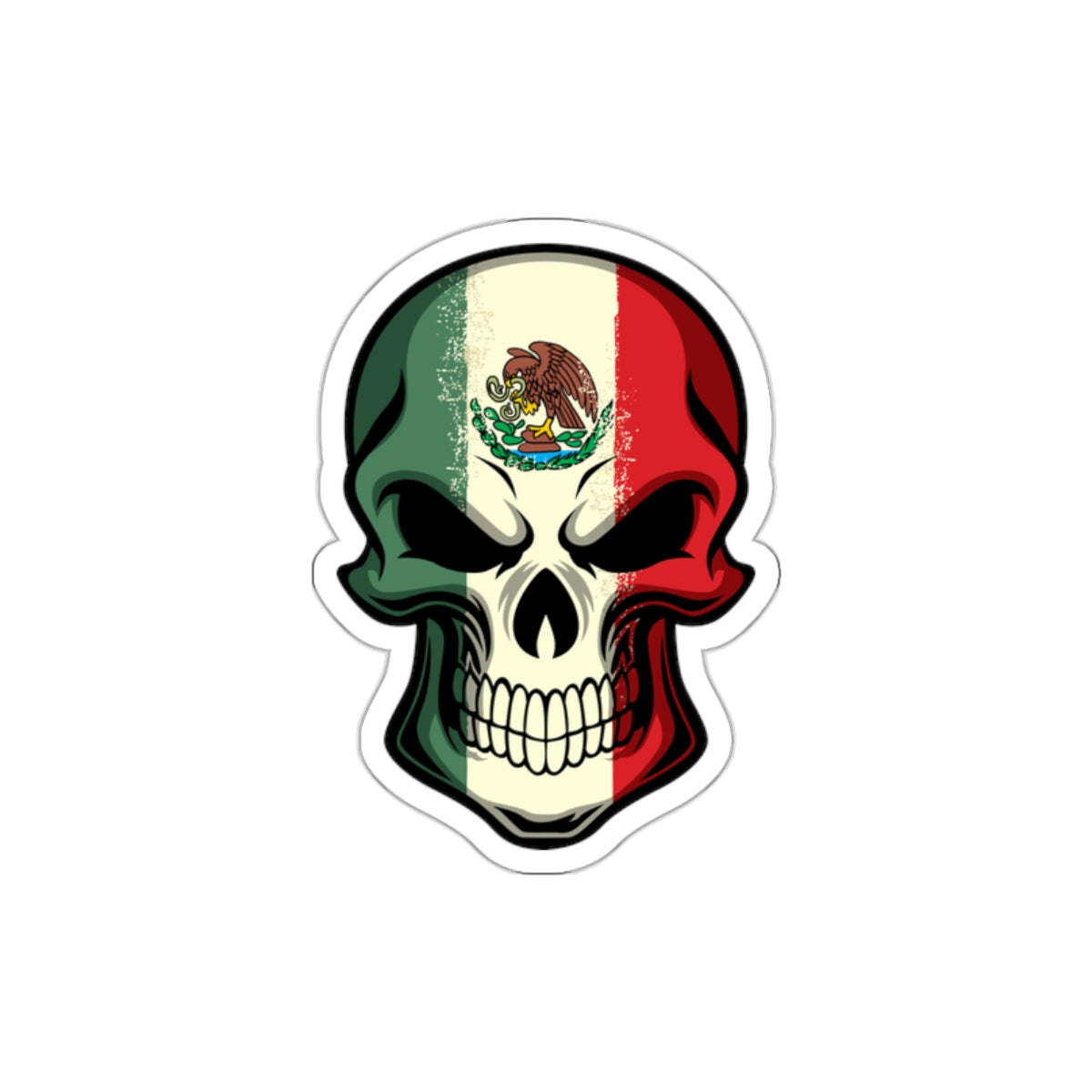 Die-cut stickers - Mexican Skull