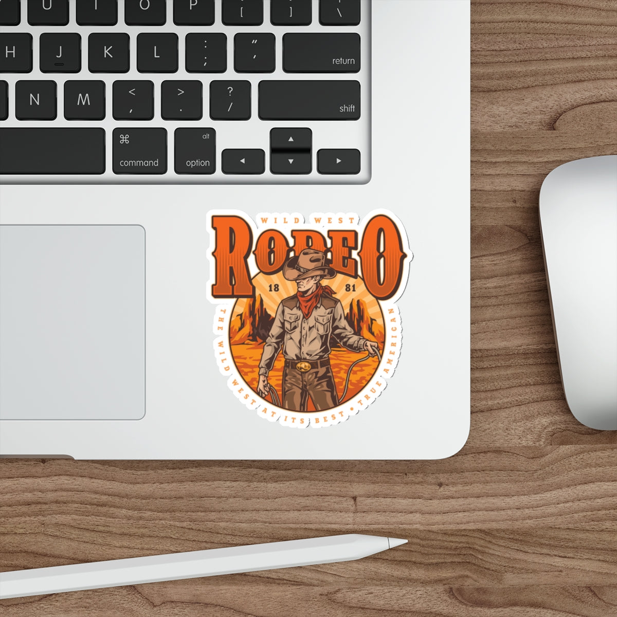 Die-cut stickers - Wild West Rodeo - True American - The Wild West At Its Best