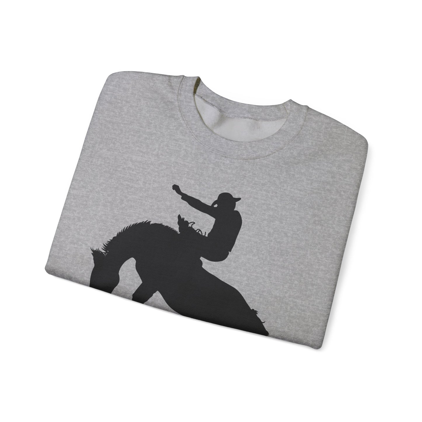 Crewneck Sweatshirt - Augusta - Rodeo - Silhouette