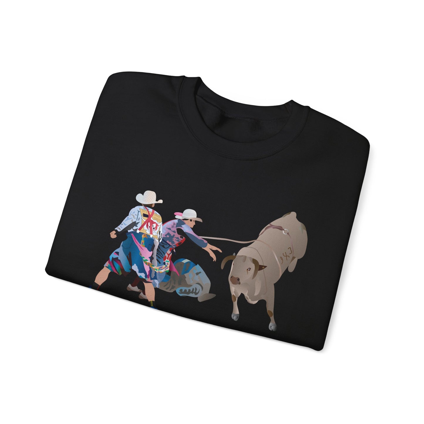 Crewneck Sweatshirt - Clowns and Bull