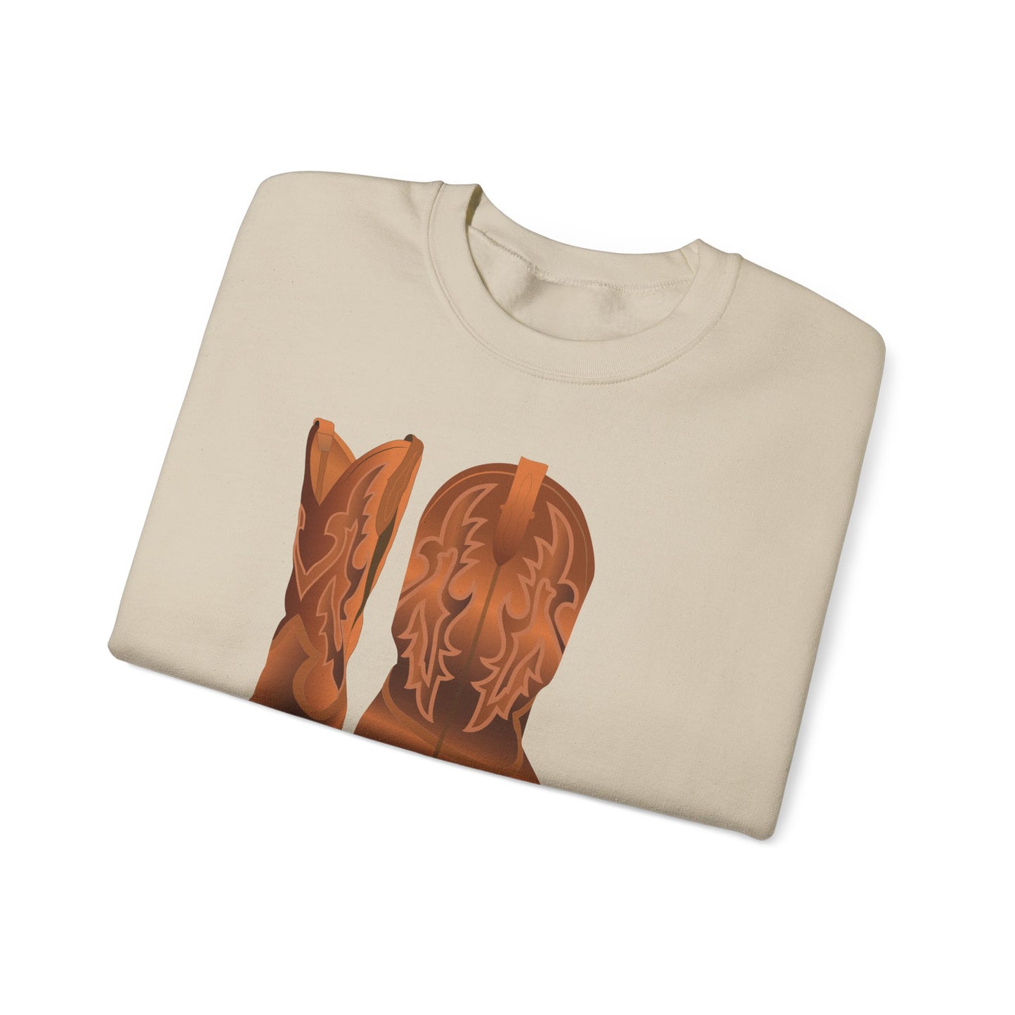 Crewneck Sweatshirt - Rodeo - Cowboy Boots