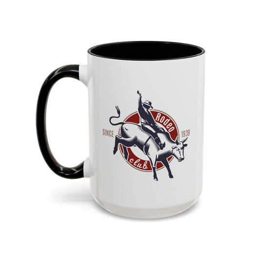 Accent Coffee Mug (11, 15oz) - Rodeo Club
