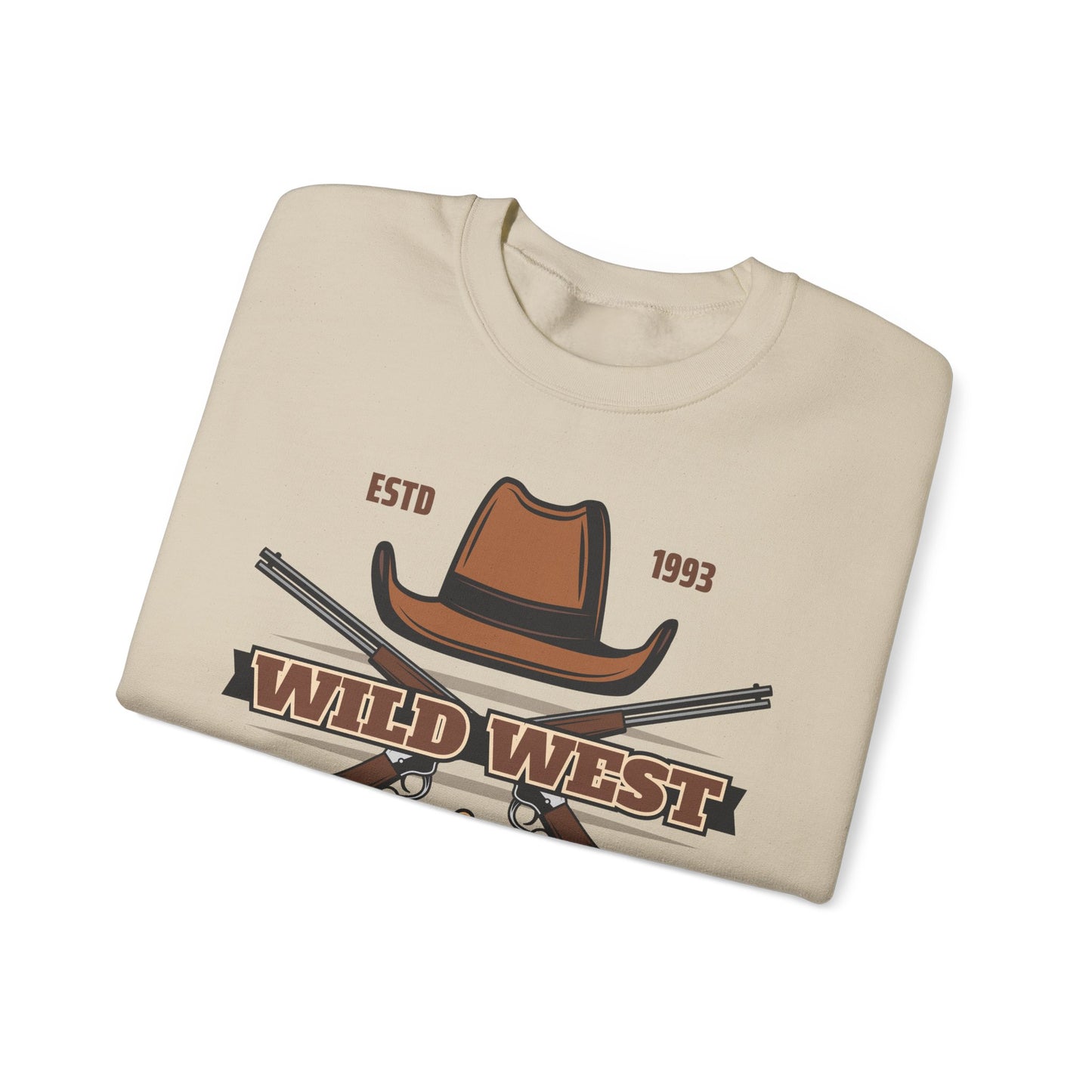 Crewneck Sweatshirt - Wild West - Sheriff