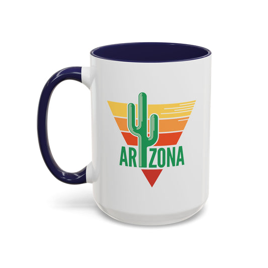 Accent Coffee Mug (11, 15oz) - Arizona - Nature Green