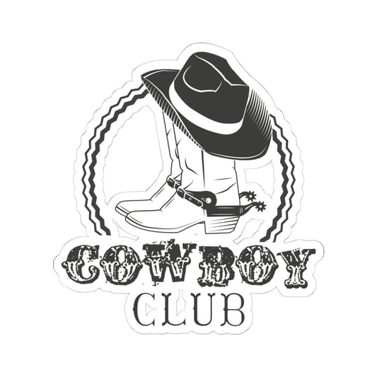 Kiss-Cut Stickers - Cowboy Club