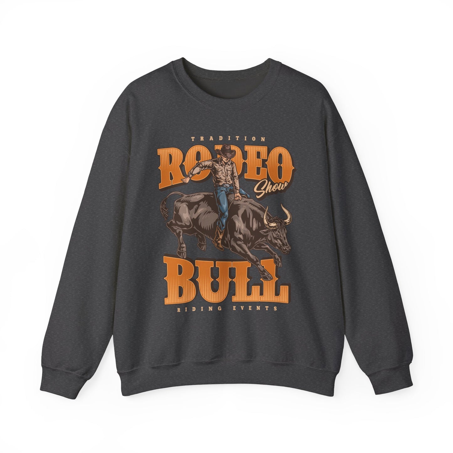 Crewneck Sweatshirt - Tradition Rodeo Show - Bull Riding Events