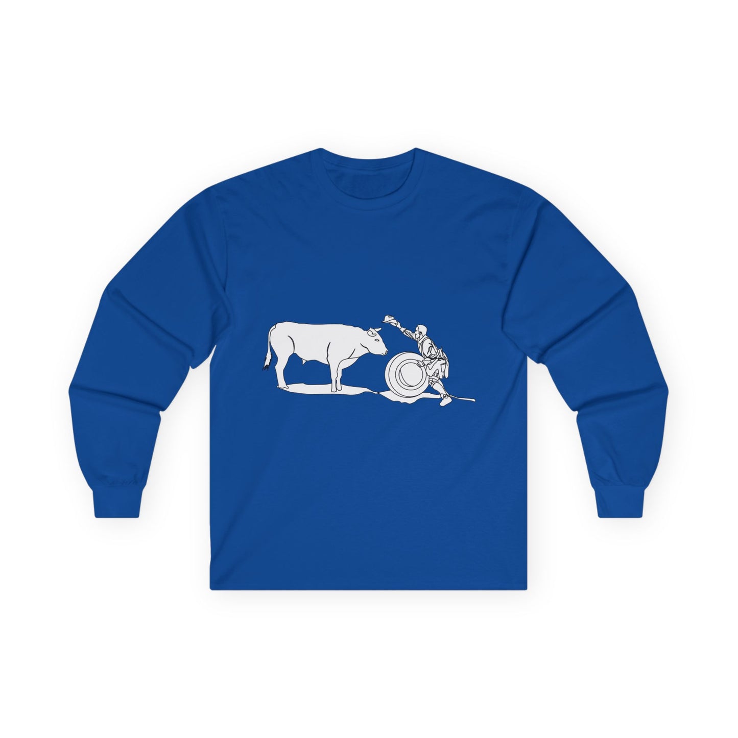 Unisex Ultra Cotton Long Sleeve Tee - Clown and Bull - LA