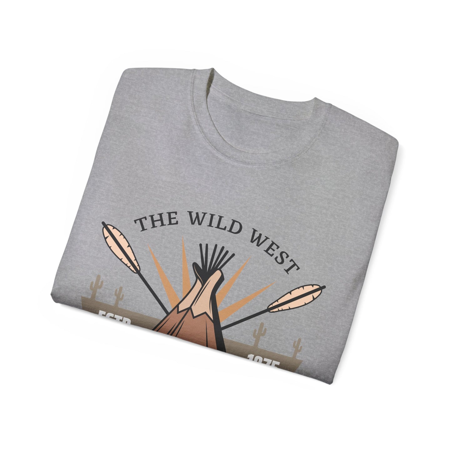 Unisex Ultra Cotton Tee - The Wild West - Native American