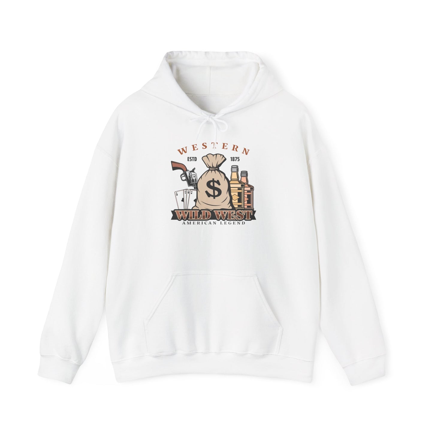 Unisex Hoodie - Western - Wild West - American Legend