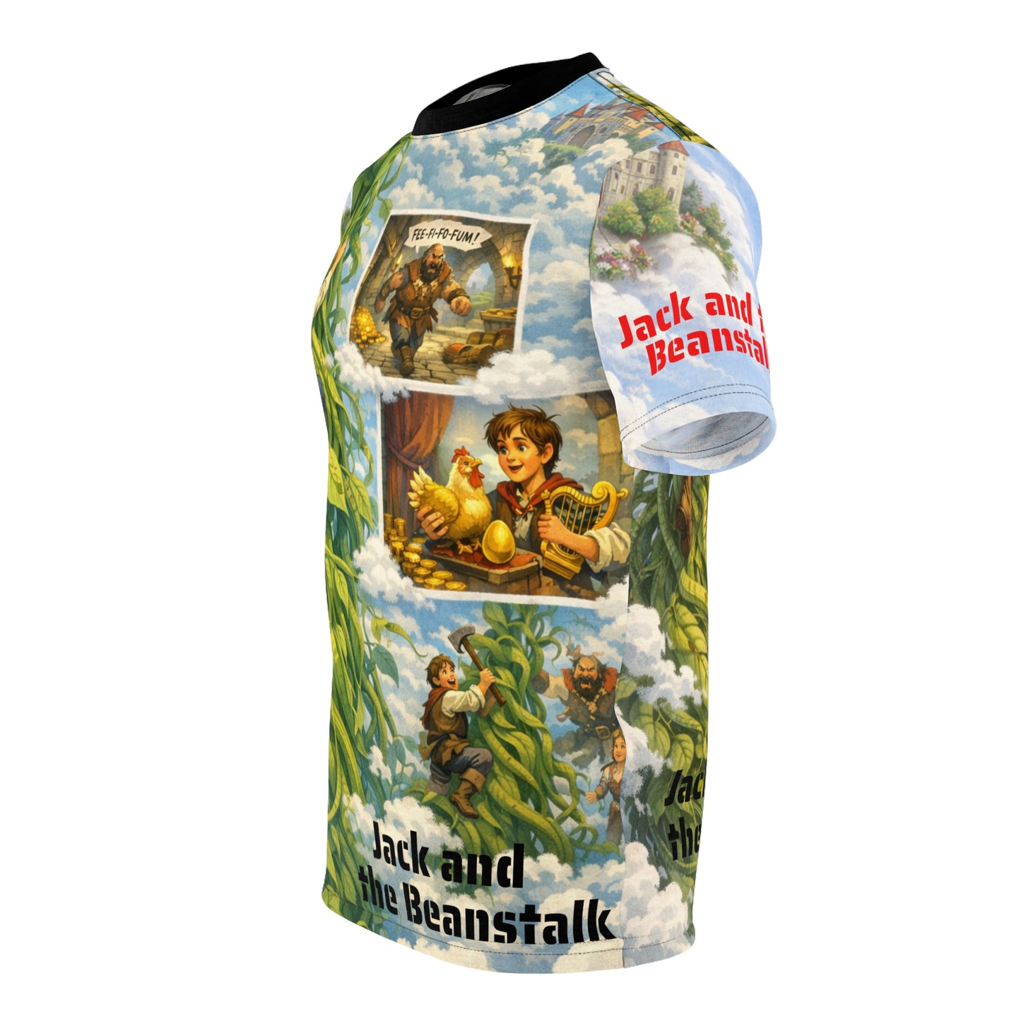 Jack and the Beanstalk All-Over Print Tee — Story Time Wear