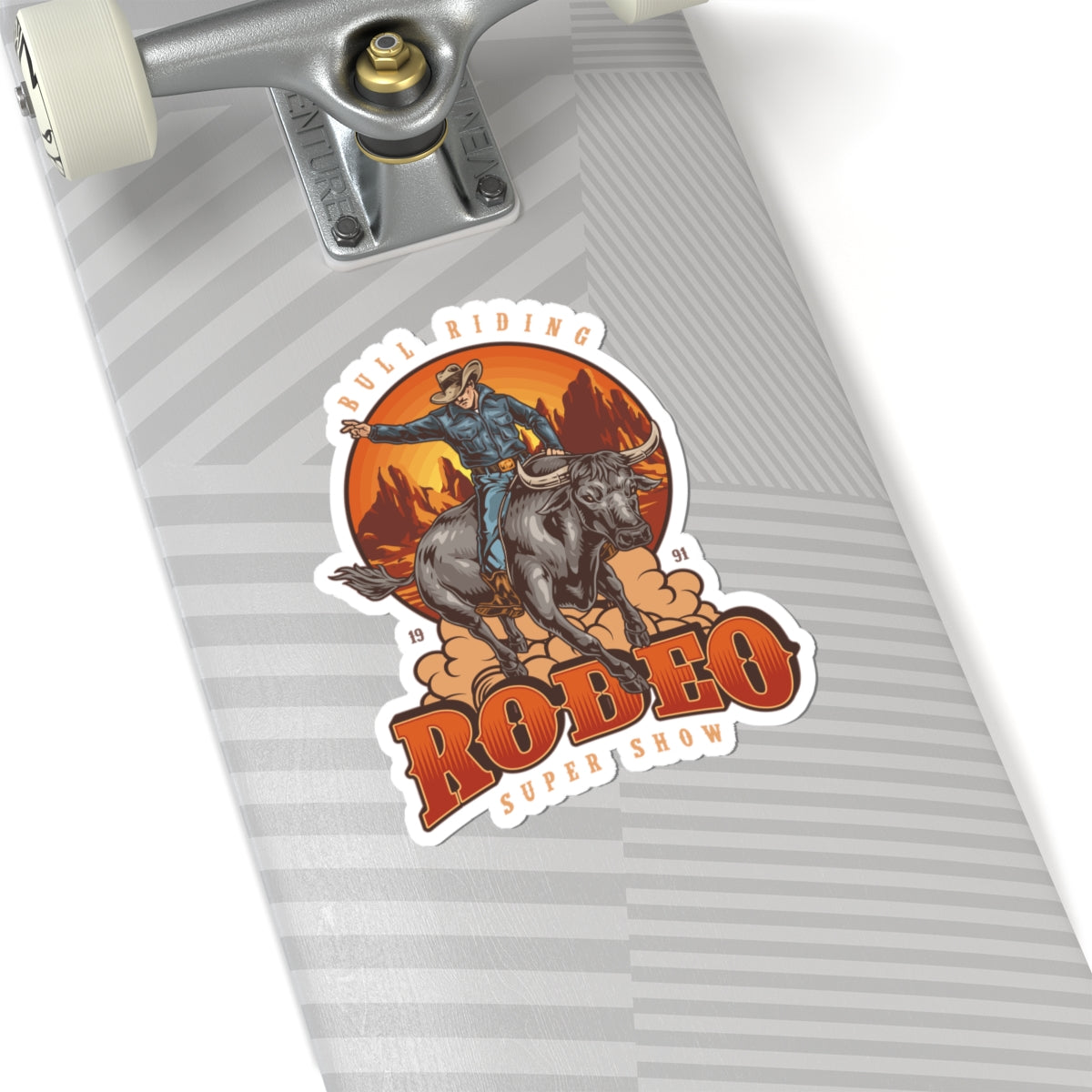 Kiss-Cut Stickers - Bull Riding - Rodeo Super Show