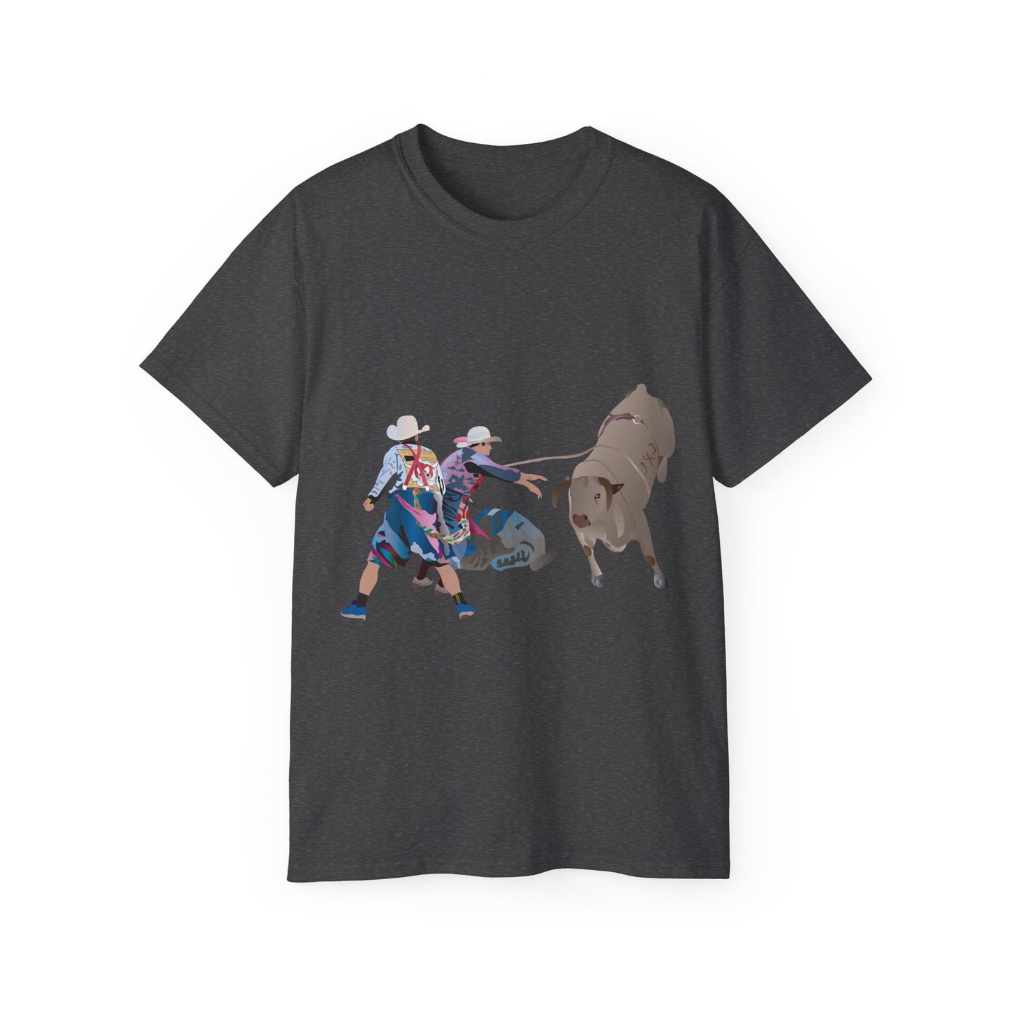 Unisex Ultra Cotton Tee - Clowns and Bull