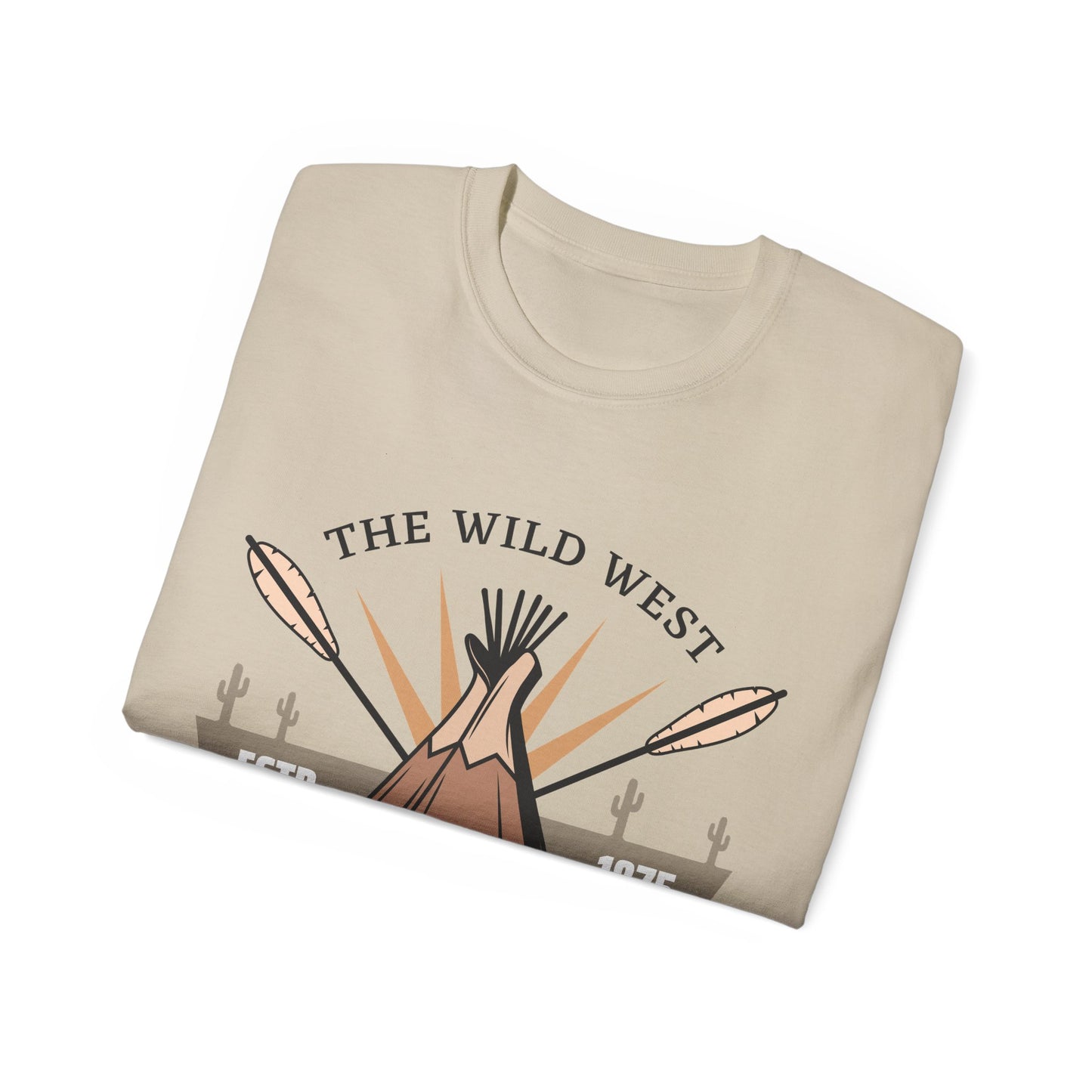 Unisex Ultra Cotton Tee - The Wild West - Native American