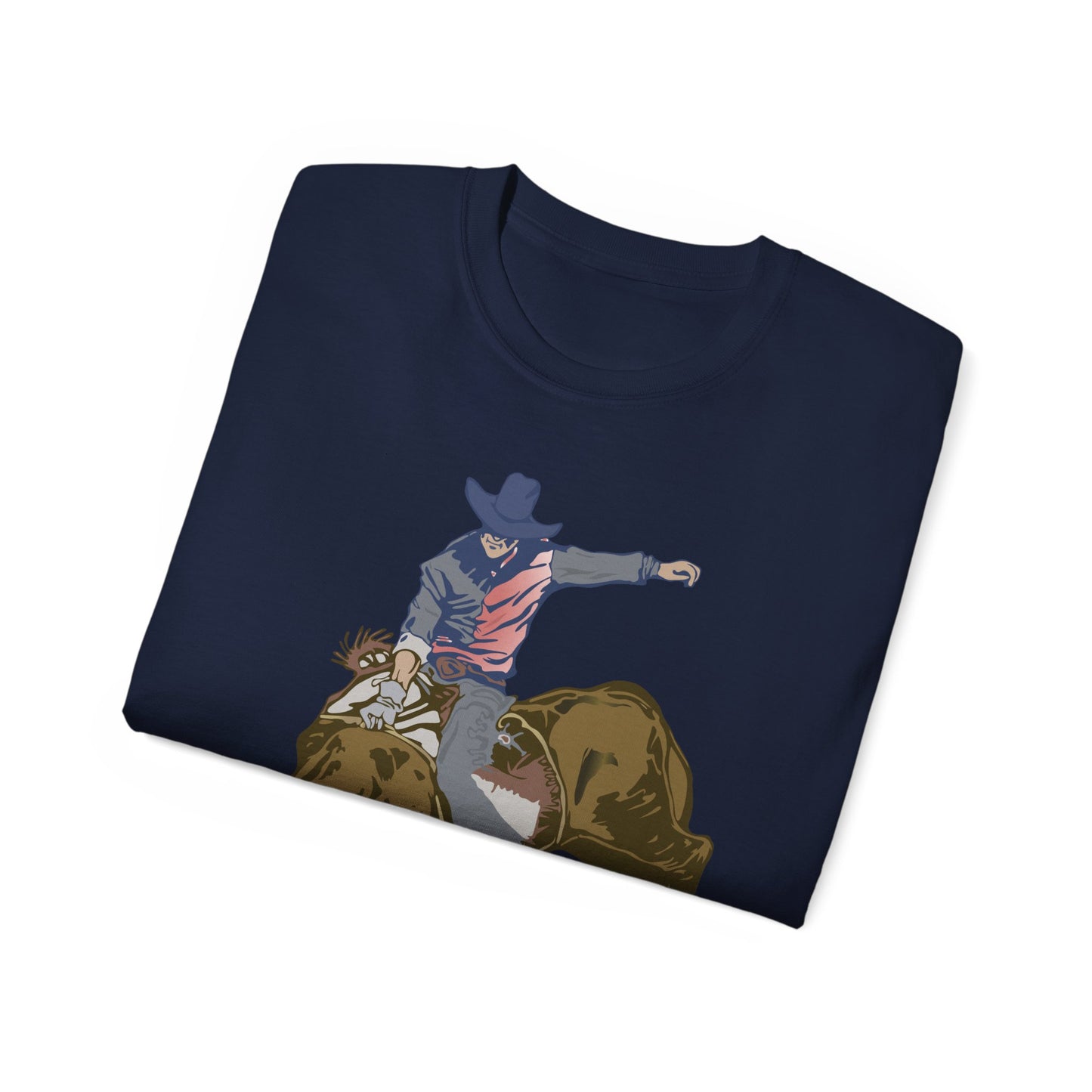 Unisex Ultra Cotton Tee - Cowboy - Rodeo