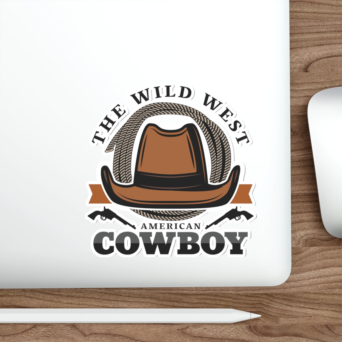 Die-cut stickers - The Wild West - American Cowboy