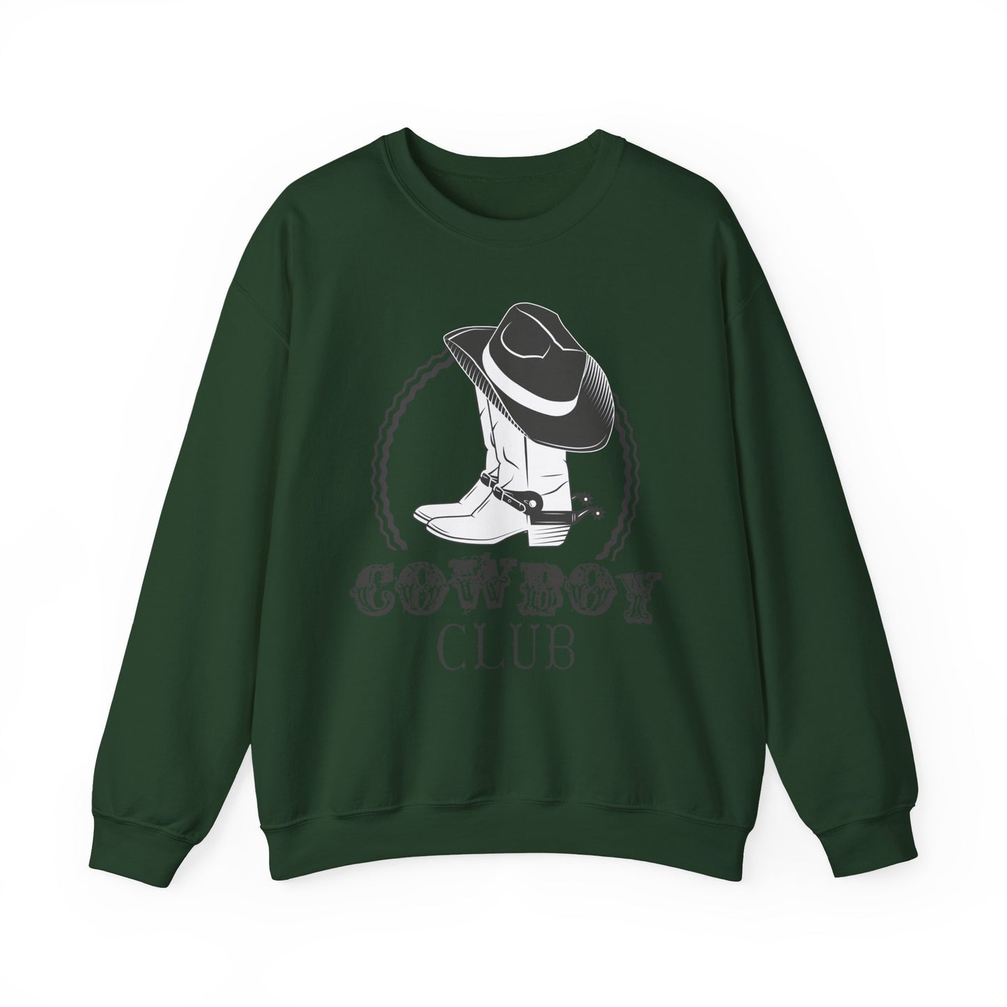 Crewneck Sweatshirt - Cowboy Club