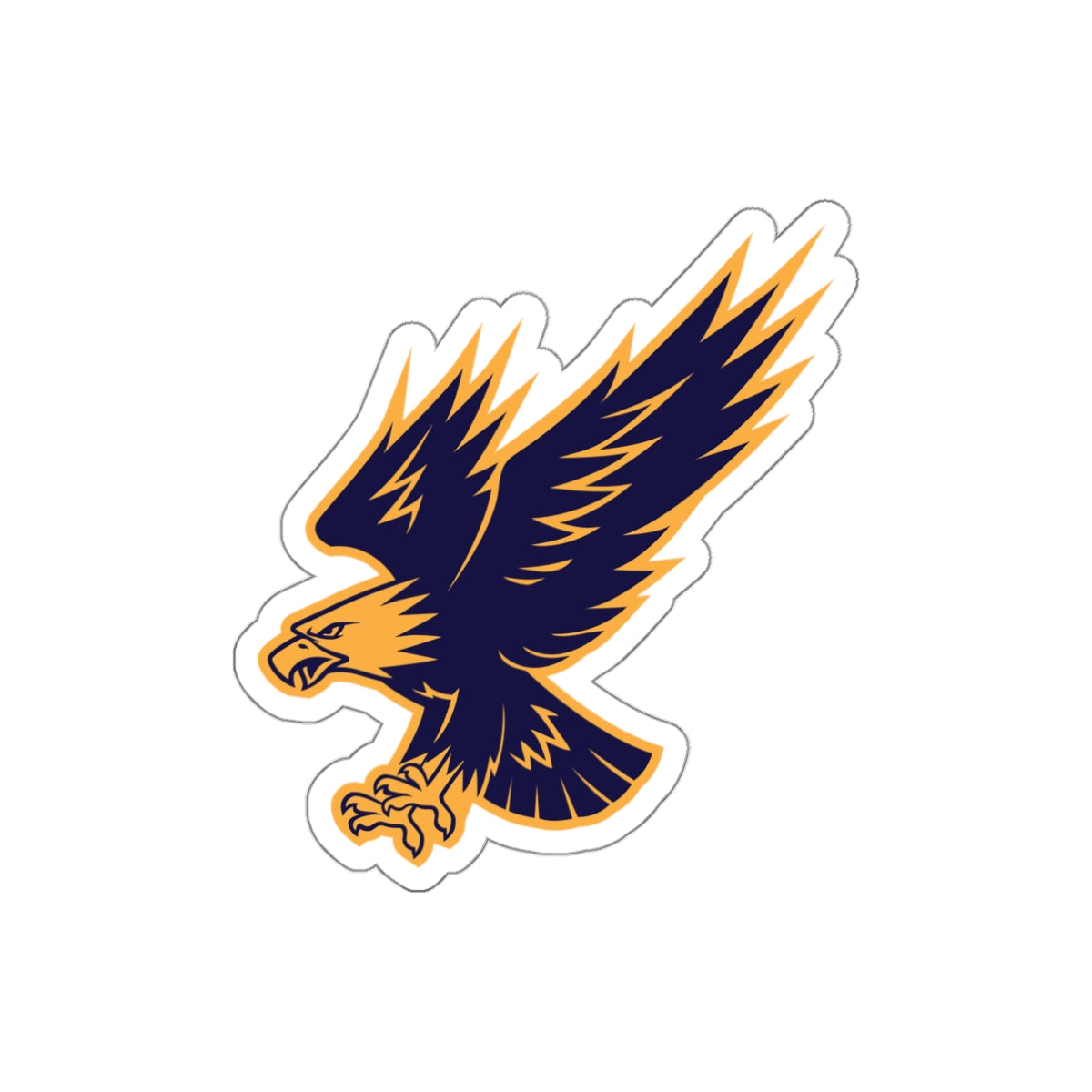 Die-cut stickers - Attacking Eagle
